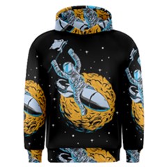 Astronaut Planet Space Science Men s Overhead Hoodie