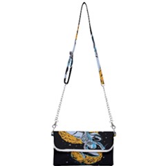 Astronaut Planet Space Science Mini Crossbody Handbag