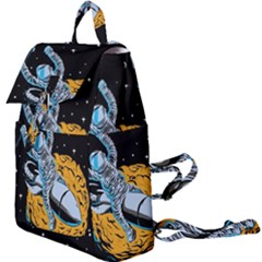 Astronaut Planet Space Science Buckle Everyday Backpack