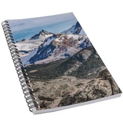 El Chalten Landcape Andes Patagonian Mountains, Agentina 5 5  X 8 5  Notebook by dflcprintsclothing