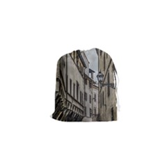 Houses At Historic Center Of Florence, Italy Drawstring Pouch (xs) by dflcprintsclothing