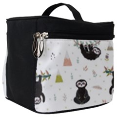 Cute Sloths Make Up Travel Bag (big) by Sobalvarro