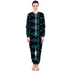 Digital Triangles Onepiece Jumpsuit (ladies)  by Sparkle