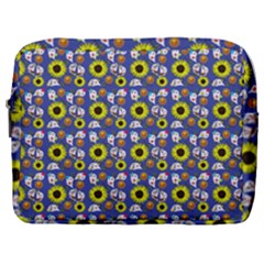 Hawaii Ghost Blue Make Up Pouch (large) by snowwhitegirl