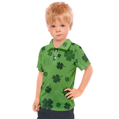 St Patricks Day Kids  Polo Tee by Valentinaart