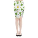 St patricks day Midi Wrap Pencil Skirt View1