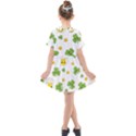 St patricks day Kids  Short Sleeve Shirt Dress View2