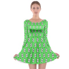 Knotty Ball Long Sleeve Skater Dress by Sparkle