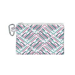 Abstract Colorful Pattern Background Canvas Cosmetic Bag (small) by Wegoenart
