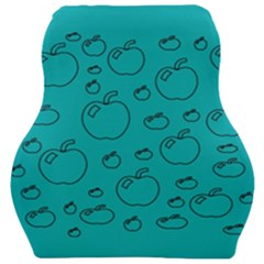 Small Apples And Big Apples Car Seat Velour Cushion  by pepitasart