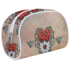 Wonderful Elegant Heart Makeup Case (medium) by FantasyWorld7