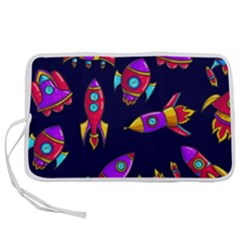 Space Patterns Pen Storage Case (l) by Vaneshart