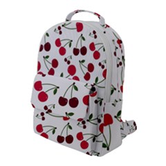 Cute Cherry Pattern Flap Pocket Backpack (large) by TastefulDesigns