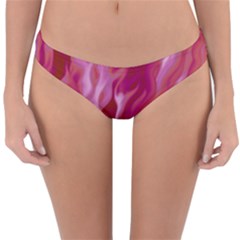 Lesbian Pride Abstract Smokey Shapes Reversible Hipster Bikini Bottoms by VernenInk