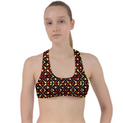 Rby-187 Criss Cross Racerback Sports Bra by ArtworkByPatrick