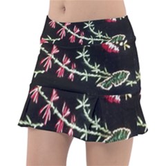 Peace Flower Tennis Skorts