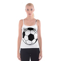 Soccer Lovers Gift Spaghetti Strap Top by ChezDeesTees