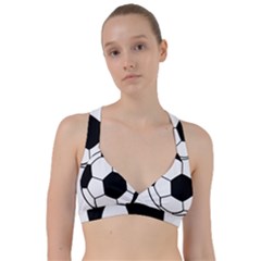 Soccer Lovers Gift Sweetheart Sports Bra by ChezDeesTees