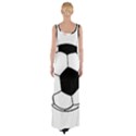 Soccer Lovers Gift Thigh Split Maxi Dress View2