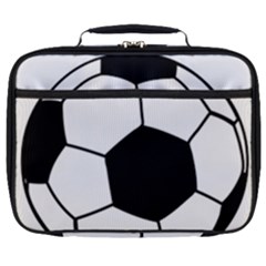 Soccer Lovers Gift Full Print Lunch Bag by ChezDeesTees