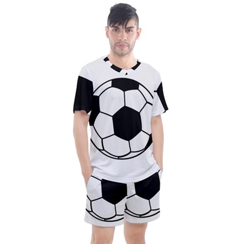 Soccer Lovers Gift Men s Mesh Tee And Shorts Set by ChezDeesTees