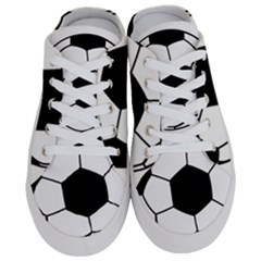 Soccer Lovers Gift Half Slippers by ChezDeesTees