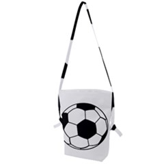 Soccer Lovers Gift Folding Shoulder Bag by ChezDeesTees