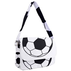 Soccer Lovers Gift Courier Bag by ChezDeesTees