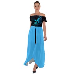 Hummingbird Open Front Chiffon Dress by Roshas