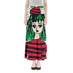 Freddy Girl Wall Full Length Maxi Skirt by snowwhitegirl