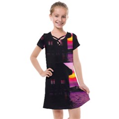 Ocean Dreaming Kids  Cross Web Dress by essentialimage