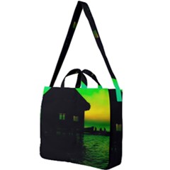 Ocean Dreaming Square Shoulder Tote Bag by essentialimage