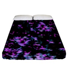 Abstract Intricate Texture Print Fitted Sheet (king Size) by dflcprintsclothing