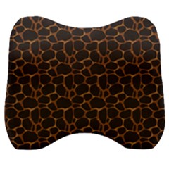 Animal Skin - Panther Or Giraffe - Africa And Savanna Velour Head Support Cushion by DinzDas