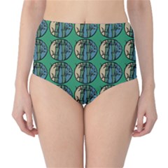 Bamboo Trees - The Asian Forest - Woods Of Asia Classic High-waist Bikini Bottoms by DinzDas