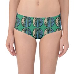 Bamboo Trees - The Asian Forest - Woods Of Asia Mid-waist Bikini Bottoms by DinzDas