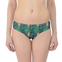 Bamboo Trees - The Asian Forest - Woods Of Asia Hipster Bikini Bottoms by DinzDas