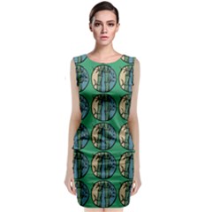 Bamboo Trees - The Asian Forest - Woods Of Asia Classic Sleeveless Midi Dress by DinzDas