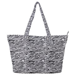 Zebra Pattern - Zebras And Horses - African Animals Full Print Shoulder Bag by DinzDas