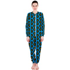 0059 Comic Head Bothered Smiley Pattern Onepiece Jumpsuit (ladies)  by DinzDas