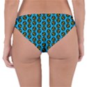 0059 Comic Head Bothered Smiley Pattern Reversible Hipster Bikini Bottoms View2