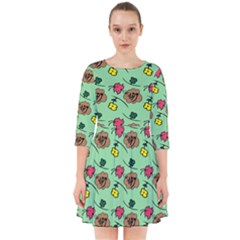 Lady Bug Fart - Nature And Insects Smock Dress by DinzDas