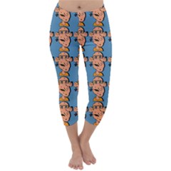 Village Dude - Hillbilly And Redneck - Trailer Park Boys Capri Winter Leggings  by DinzDas