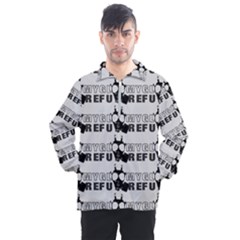 Gloomy Future  - Gas Mask And Pandemic Threat - Corona Times Men s Half Zip Pullover by DinzDas
