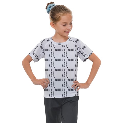 White And Nerdy - Computer Nerds And Geeks Kids  Mesh Piece Tee by DinzDas
