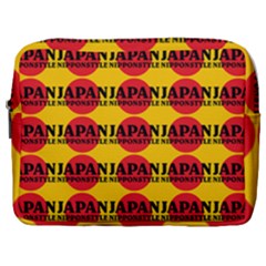 Japan Nippon Style - Japan Sun Make Up Pouch (large) by DinzDas