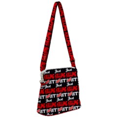 Just Killing It - Silly Toilet Stool Rocket Man Zipper Messenger Bag by DinzDas