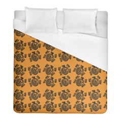 Inka Cultur Animal - Animals And Occult Religion Duvet Cover (full/ Double Size) by DinzDas