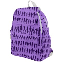 Normal People And Business People - Citizens Top Flap Backpack by DinzDas