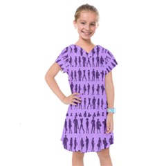 Normal People And Business People - Citizens Kids  Drop Waist Dress by DinzDas